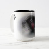 ドッグコーヒーマグ ツートーンマグカップ (正面左)