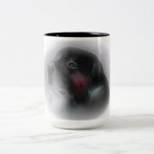 ドッグコーヒーマグ ツートーンマグカップ (中央)