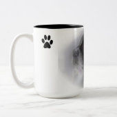 ドッグコーヒーマグ ツートーンマグカップ (左)