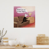 ドッグコーンデートすることおもしろい漫画ポスター ポスター (キッチン)