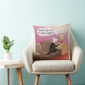 ドッグコーンデートすることおもしろい漫画装飾用クッション クッション (椅子)