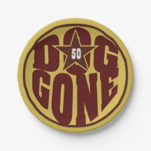 ドッグゴングオールドプレート