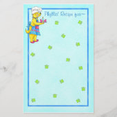 ドッグシェフレシピ文房具 便箋 (正面)