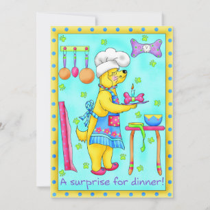 ドッグシェフ招待状 招待状