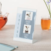 ドッグシグネチャーカクテルドリンク結婚ズ 台座サイン (インサイチュ)