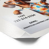 ドッグシッターのポスター フォトプリント            (角)