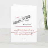 ドッグシッターサンキューカード サンキューカード (裏面)