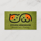 ドッグシッター | 動物気に | アストロターフ 名刺 (正面)