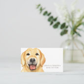 ドッグシッター 名刺 (スタンド正面)