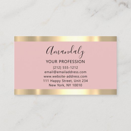 ドッグシッターPET'sファッションブティック気にバラ 名刺 (裏面)