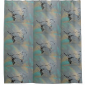 ドッグシャワーカーテン シャワーカーテン (正面)