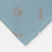 ドッグシュナウザー フリースブランケット (角)