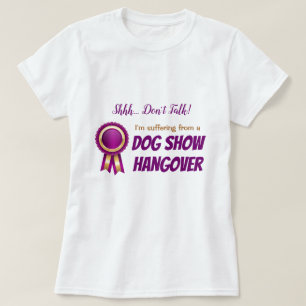ドッグショーの残存物のTシャツ-白 Tシャツ