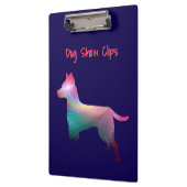 ドッグショークリップ クリップボード (左)