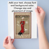 ドッグショー チラシ (手)