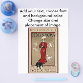 ドッグショー チラシ (シングル)