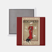 ドッグショー マグネット (正面/裏面)