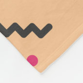 ドッグシームレスパターンベクトル フリースブランケット (角)