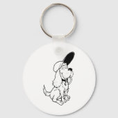 ドッグスケッチ キーホルダー (正面)