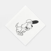 ドッグスケッチ スタンダードランチョンナプキン (角)