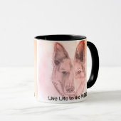 ドッグスケッチ マグカップ (正面右)