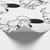 ドッグスケッチ ラッピングペーパー