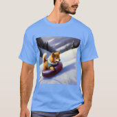 ドッグスノーチューブ Tシャツ (正面)