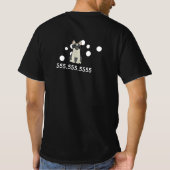 ドッグスパカンパニー表裏ビジネス Tシャツ (裏面)