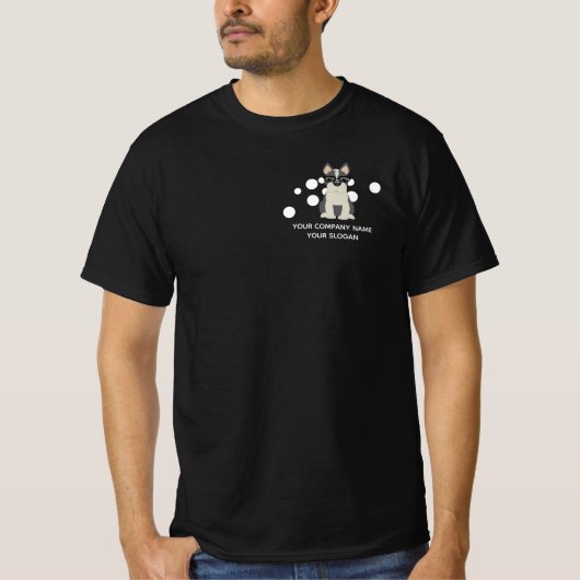 ドッグスパカンパニー表裏ビジネス Tシャツ (正面)