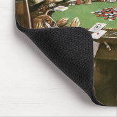 ドッグス遊トランプのポーカー悔やみや弔慰 – カシウス・クーリッジ マウスパッド (コーナー)