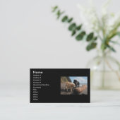 ドッグズアットザビーチ 名刺 (スタンド正面)