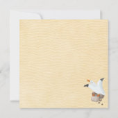 ドッグズアットビーチサマービベス ノートカード (裏面)