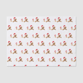 ドッグズインサンタハッツティッシュペーパー 薄葉紙