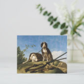 ドッグズオンリーシュフランシスコホセデゴヤ最高傑作 ポストカード (スタンド正面)