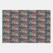 ドッグズザモーニングトランプのポーカーナイトおもしろい ラッピングペーパーシート (正面3)