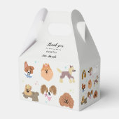 ドッグズペット子供の誕生日パーティー フェイバーボックス (裏面サイド)