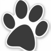 ドッグズポープリント シール (正面)