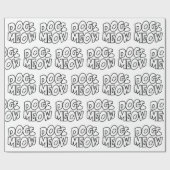 ドッグズミュー ラッピングペーパー (フラット)