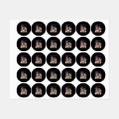 ドッグズメリークリスマスライト ラベル (シート)