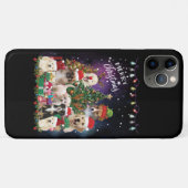 ドッグズメリークリスマスライト Case-Mate iPhoneケース (裏面(横))