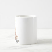 ドッグズヨガコーヒー コーヒーマグカップ (中央)