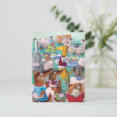 ドッグズレストラン ポストカード (スタンド正面)