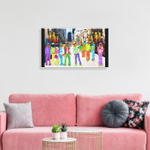 ドッグタウンシカゴ キャンバスプリント (インサイチュ (リビング))