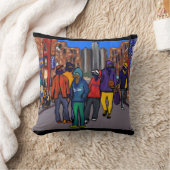 ドッグタウンシティデトロイト クッション (ブランケット)