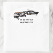 ドッグタウントライバル 楕円形シール (バッグ)