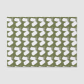 ドッグタグ GI カモフラージュパーティ ティッシュペーパー 薄葉紙 (正面)