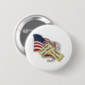 ドッグタッグおよび旗 缶バッジ (正面&裏面)