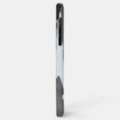 ドッグタッグとの北極雪の迷彩柄 Case-Mate iPhoneケース (裏面/左)