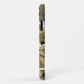 ドッグタッグとの砂漠の迷彩柄 Case-Mate iPhoneケース (裏面/右)