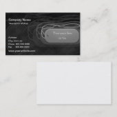 ドッグタッグのテンプレートの名刺 名刺 (正面/裏面)